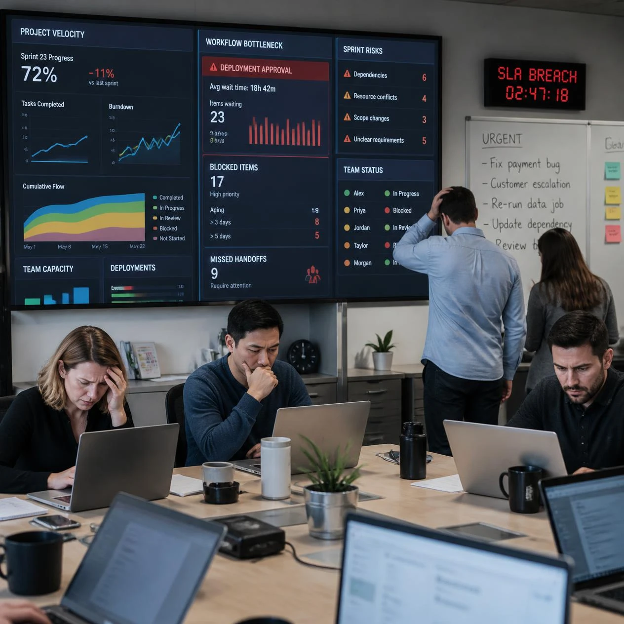 Growth exposes an operations bottleneck